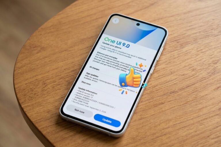 Good news for Samsung Galaxy A36 owners: the final version of One UI 9 is already rolling out in Europe