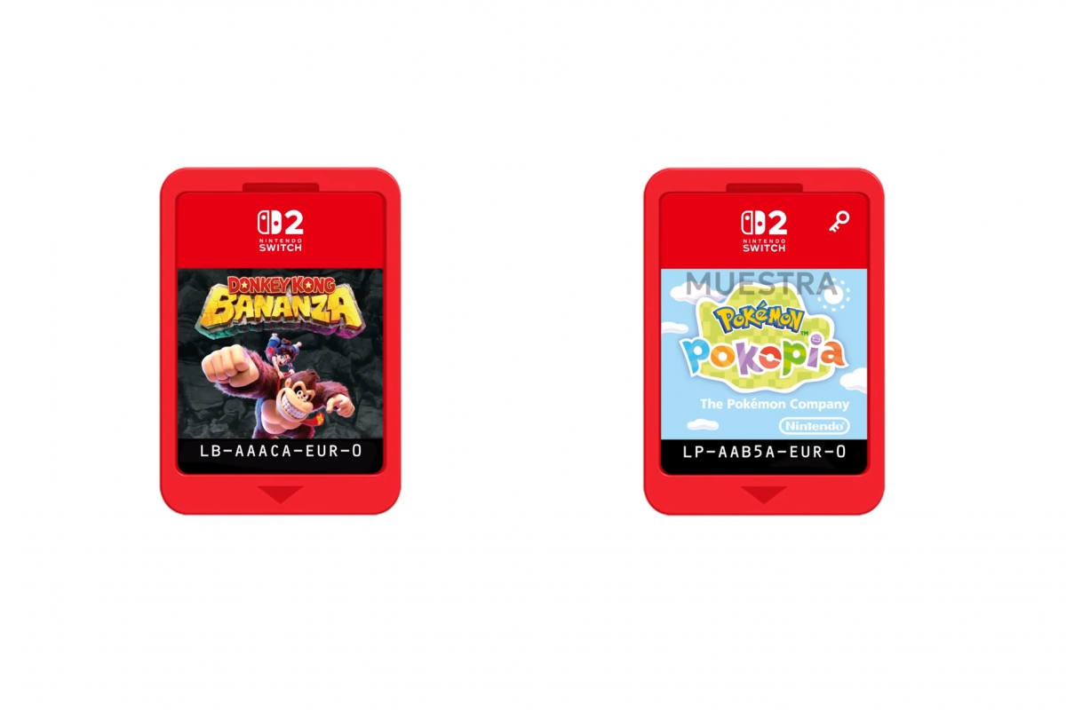 Nintendo will not abandon the physical format in games, although Game Key-Cards require downloads