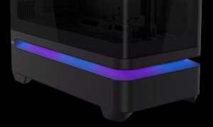 The ASUS Prime AP304 case arrives with curved panoramic glass and 3-sided ventilation slot for 164.90 euros