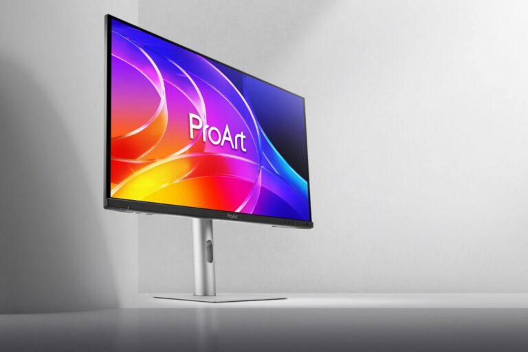 The ASUS ProArt OLED PA279CDV and PA329CDV monitors are now available for 749 and 899 euros respectively